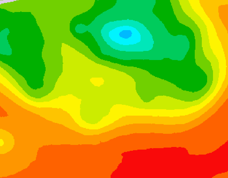 GDPS 500 millibar geopotential height 204 hour forecast chart for Canada based on 2026/07/09 0000Z data