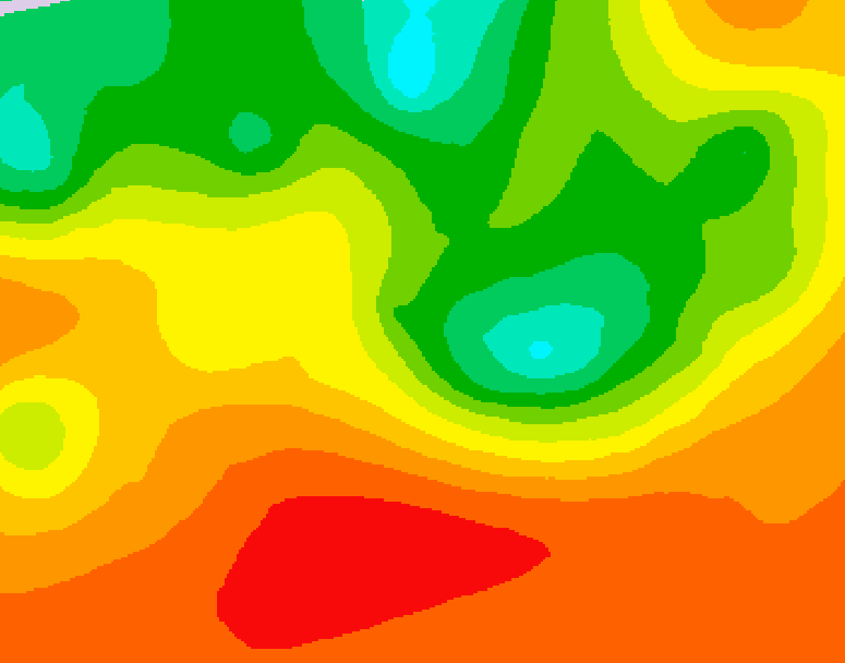 GDPS 500 millibar geopotential height 144 hour forecast chart for Canada based on 2026/07/09 1200Z data