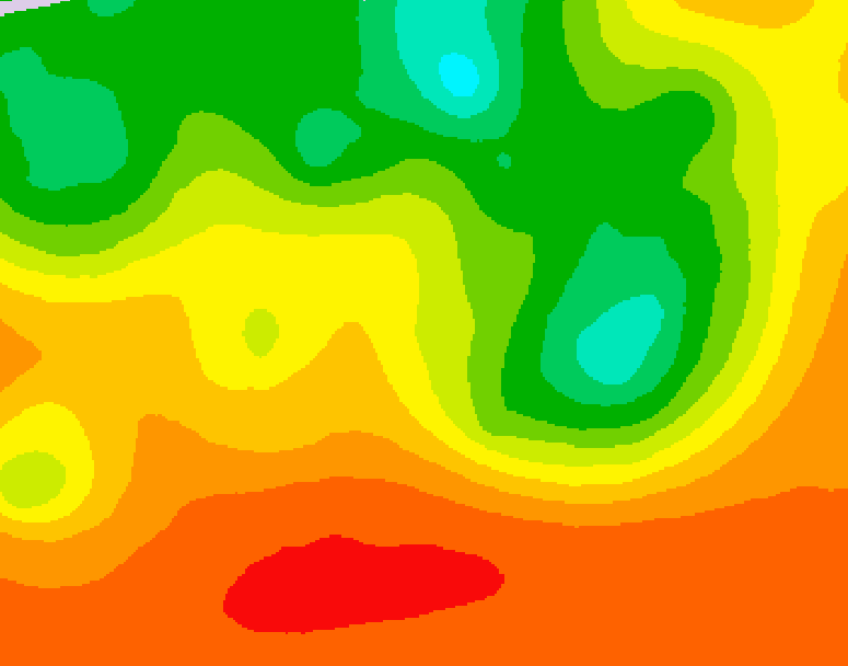 GDPS 500 millibar geopotential height 162 hour forecast chart for Canada based on 2026/07/09 1200Z data