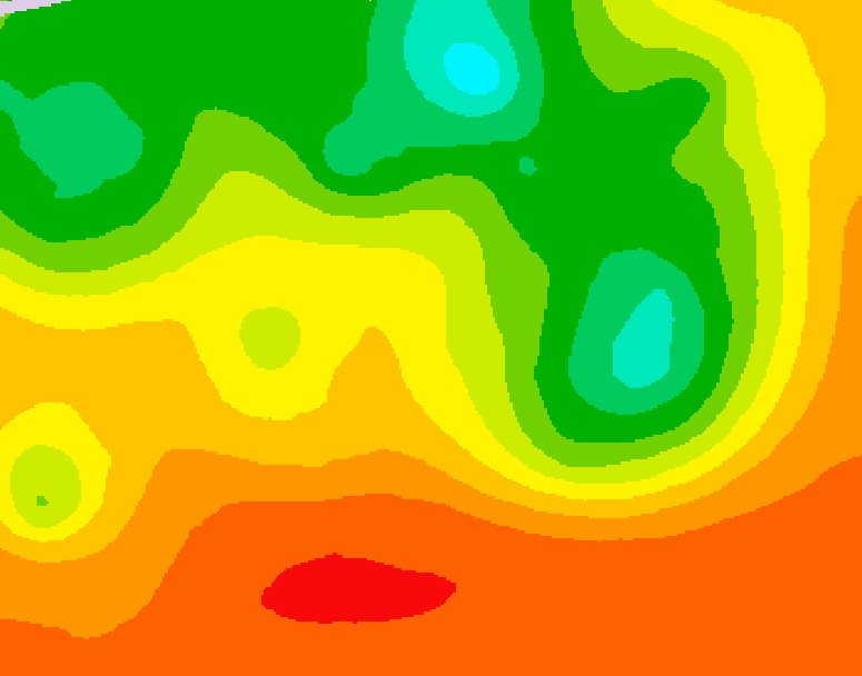 GDPS 500 millibar geopotential height 168 hour forecast chart for Canada based on 2026/07/09 1200Z data