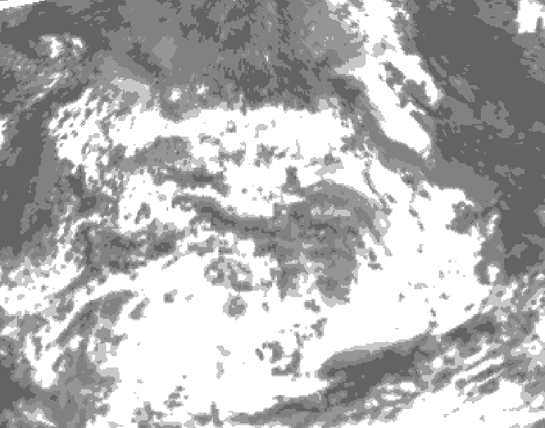 GDPS total cloud 066 hour forecast chart for Canada based on 2026/07/09 1200Z data