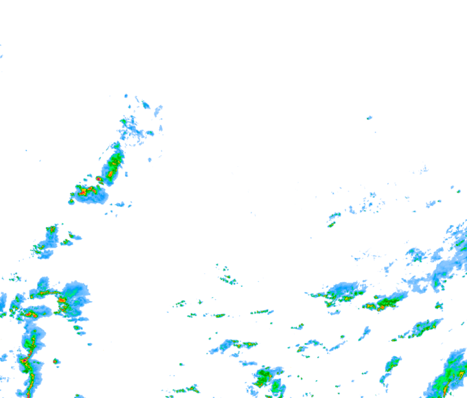Weather radar data valid at 2026/07/09 23:42 UTC