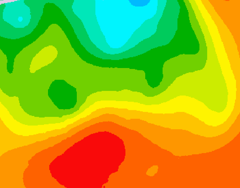 GDPS 500 millibar geopotential height 072 hour forecast chart for Canada based on 2026/07/10 0000Z data
