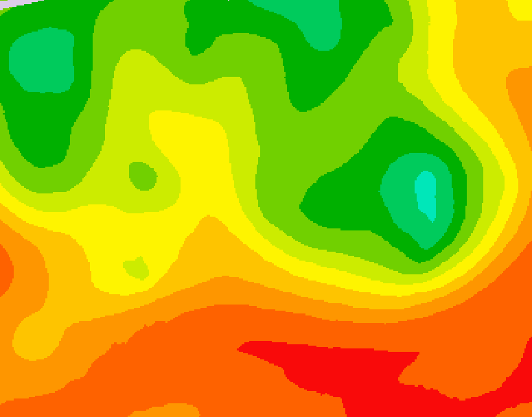 GDPS 500 millibar geopotential height 168 hour forecast chart for Canada based on 2026/07/10 0000Z data
