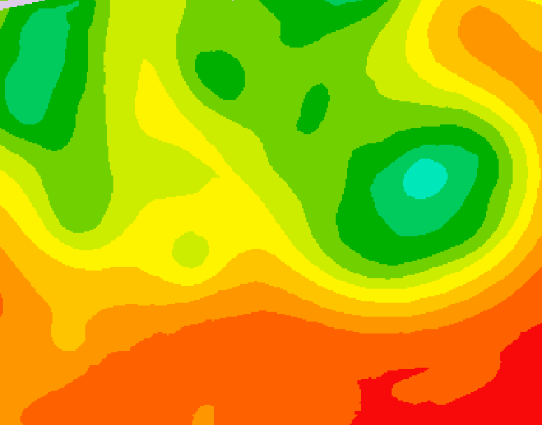 GDPS 500 millibar geopotential height 192 hour forecast chart for Canada based on 2026/07/10 0000Z data