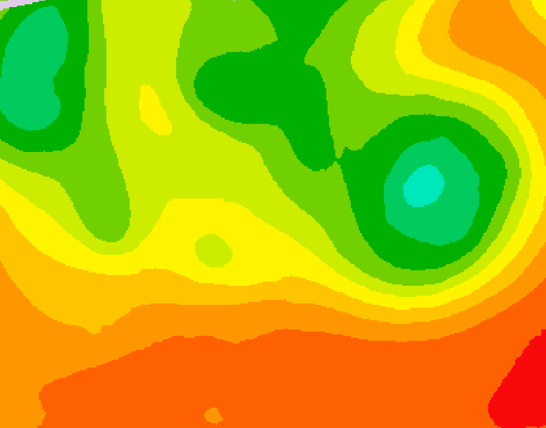 GDPS 500 millibar geopotential height 204 hour forecast chart for Canada based on 2026/07/10 0000Z data