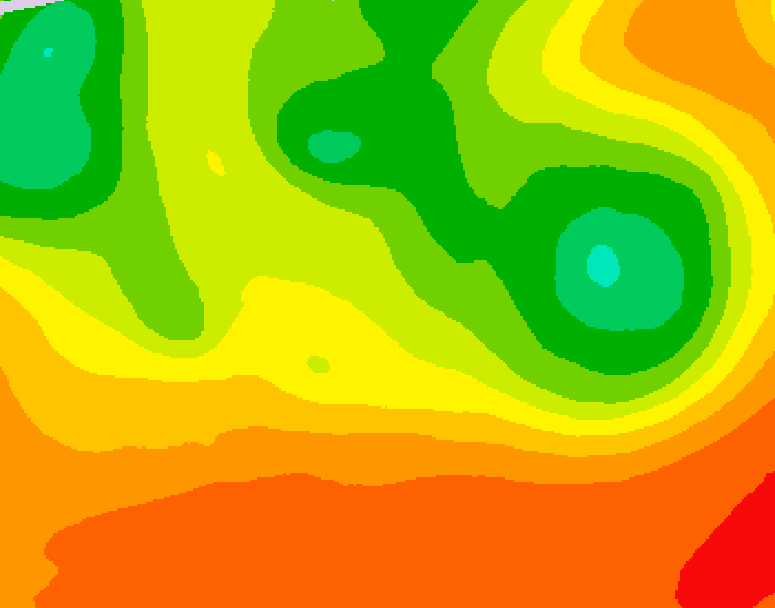 GDPS 500 millibar geopotential height 210 hour forecast chart for Canada based on 2026/07/10 0000Z data