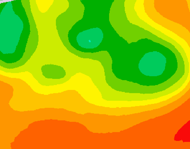 GDPS 500 millibar geopotential height 228 hour forecast chart for Canada based on 2026/07/10 0000Z data