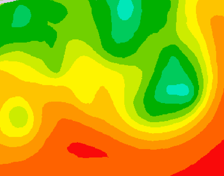 GDPS 500 millibar geopotential height 168 hour forecast chart for Canada based on 2026/07/10 1200Z data