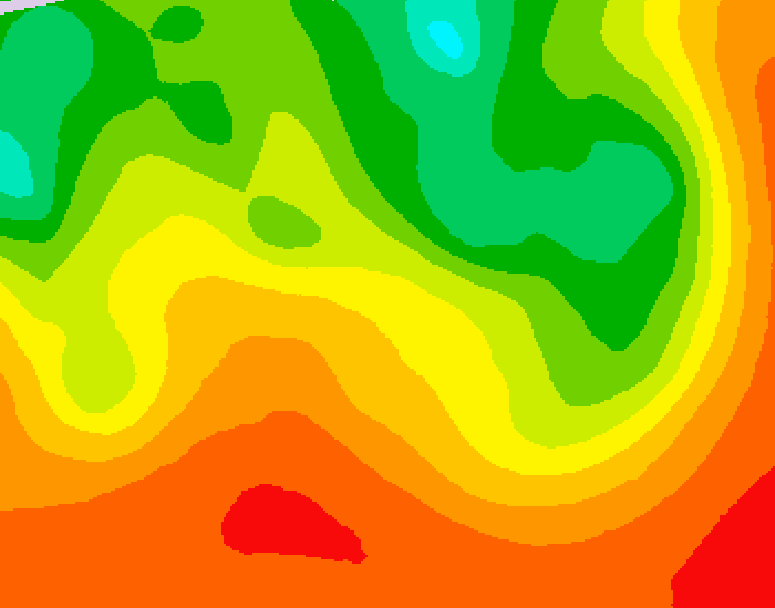 GDPS 500 millibar geopotential height 192 hour forecast chart for Canada based on 2026/07/10 1200Z data