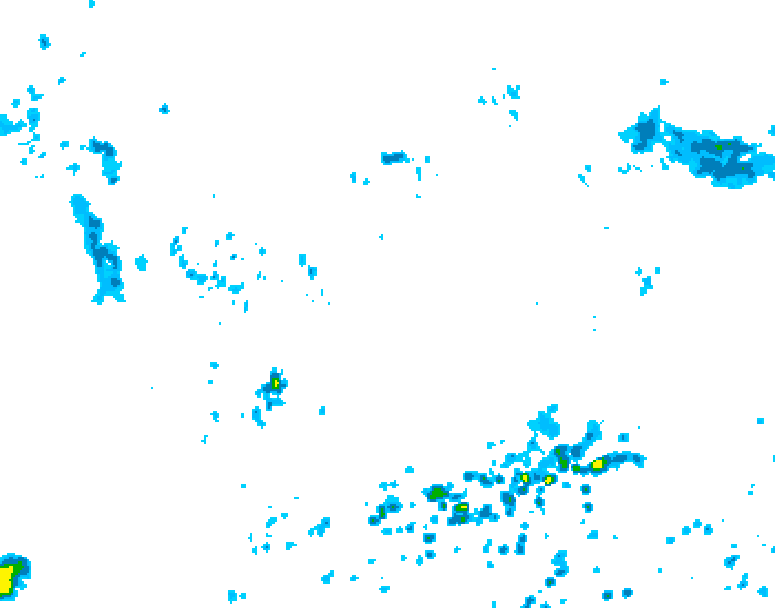 GDPS precipitation 240 hour forecast chart for Canada based on 2026/07/10 0000Z data