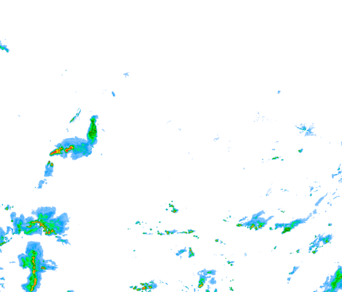 Weather radar data valid at 2026/07/10 01:24 UTC