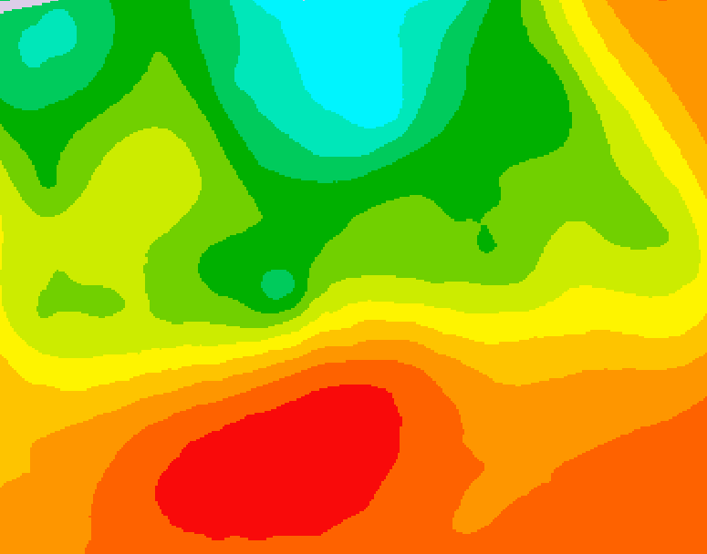 GDPS 500 millibar geopotential height 060 hour forecast chart for Canada based on 2026/07/11 0000Z data