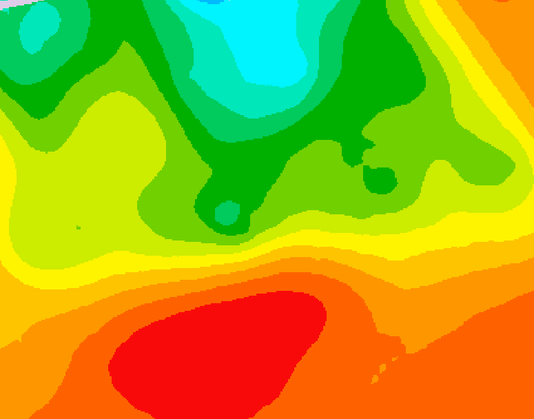 GDPS 500 millibar geopotential height 066 hour forecast chart for Canada based on 2026/07/11 0000Z data