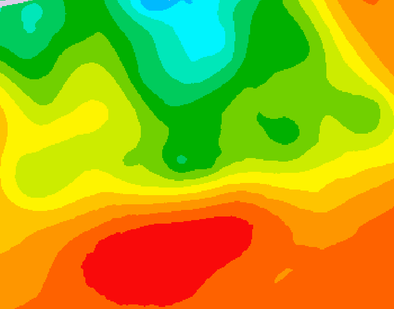 GDPS 500 millibar geopotential height 072 hour forecast chart for Canada based on 2026/07/11 0000Z data