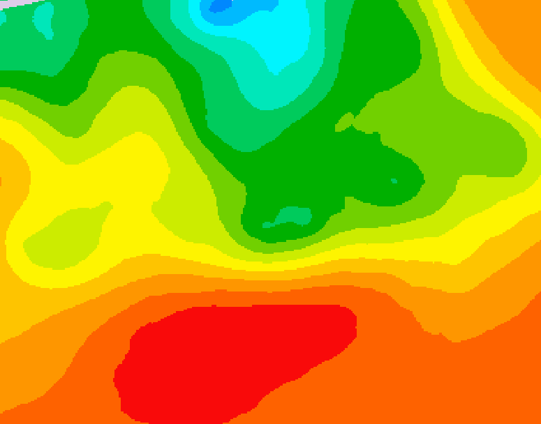 GDPS 500 millibar geopotential height 078 hour forecast chart for Canada based on 2026/07/11 0000Z data