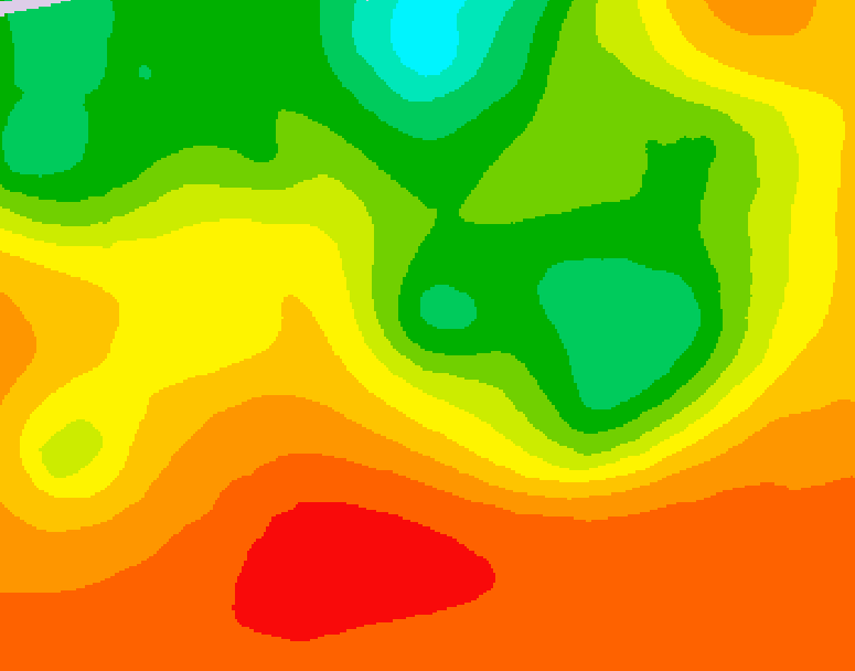 GDPS 500 millibar geopotential height 108 hour forecast chart for Canada based on 2026/07/11 0000Z data