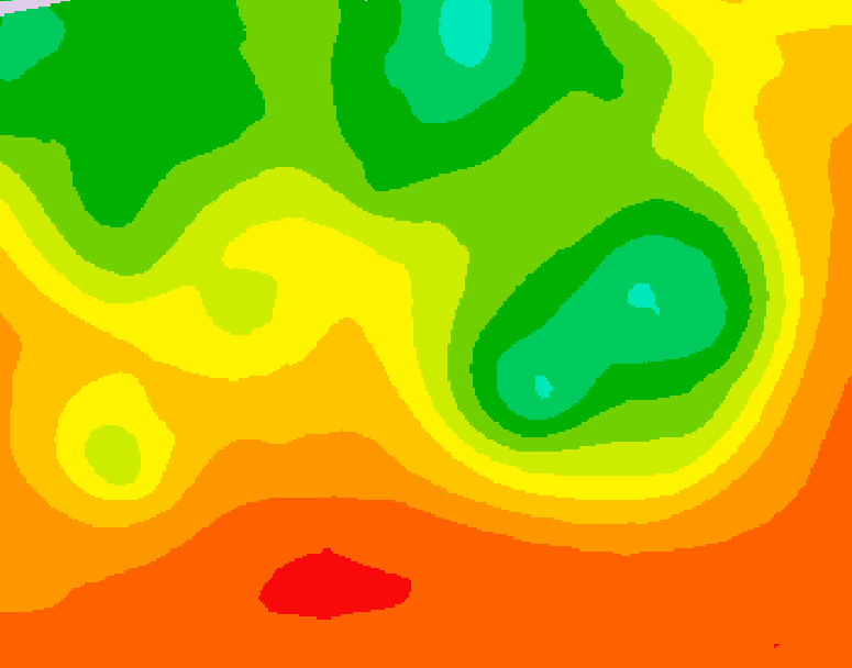 GDPS 500 millibar geopotential height 132 hour forecast chart for Canada based on 2026/07/11 0000Z data