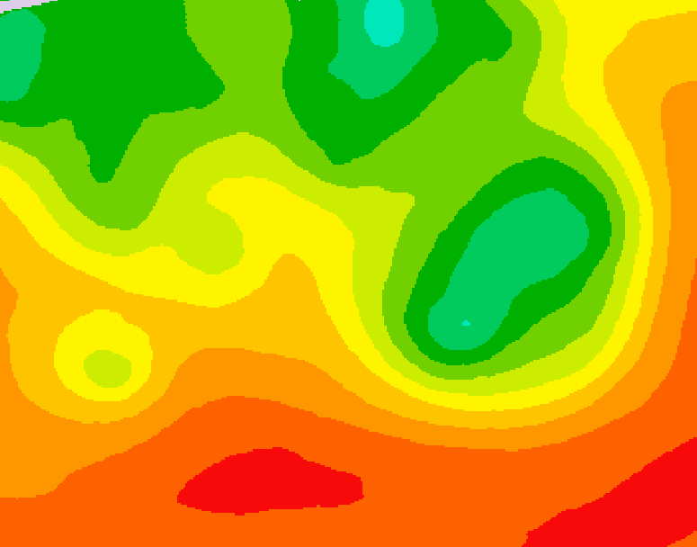 GDPS 500 millibar geopotential height 138 hour forecast chart for Canada based on 2026/07/11 0000Z data