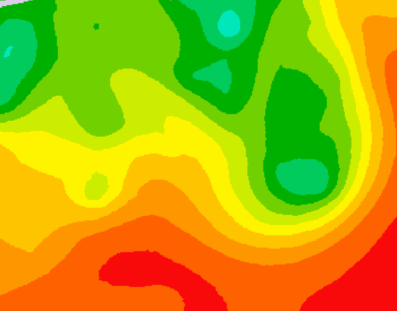 GDPS 500 millibar geopotential height 162 hour forecast chart for Canada based on 2026/07/11 0000Z data