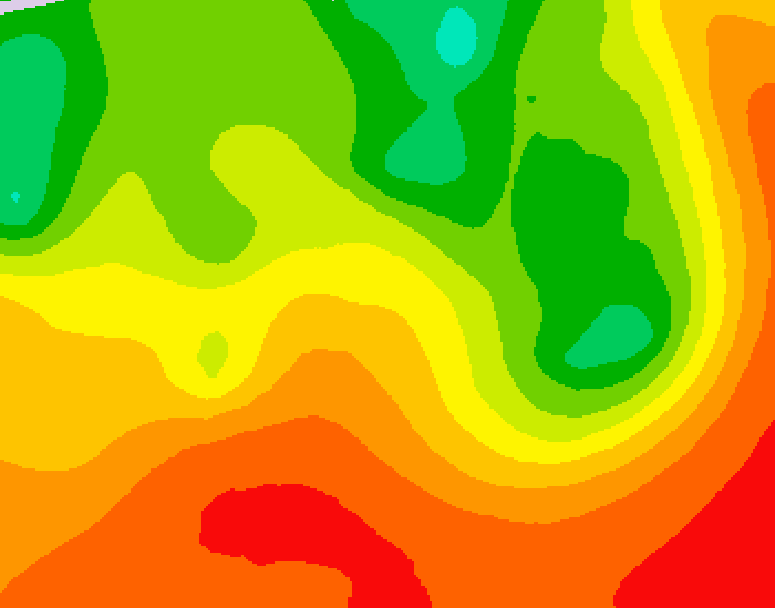 GDPS 500 millibar geopotential height 168 hour forecast chart for Canada based on 2026/07/11 0000Z data