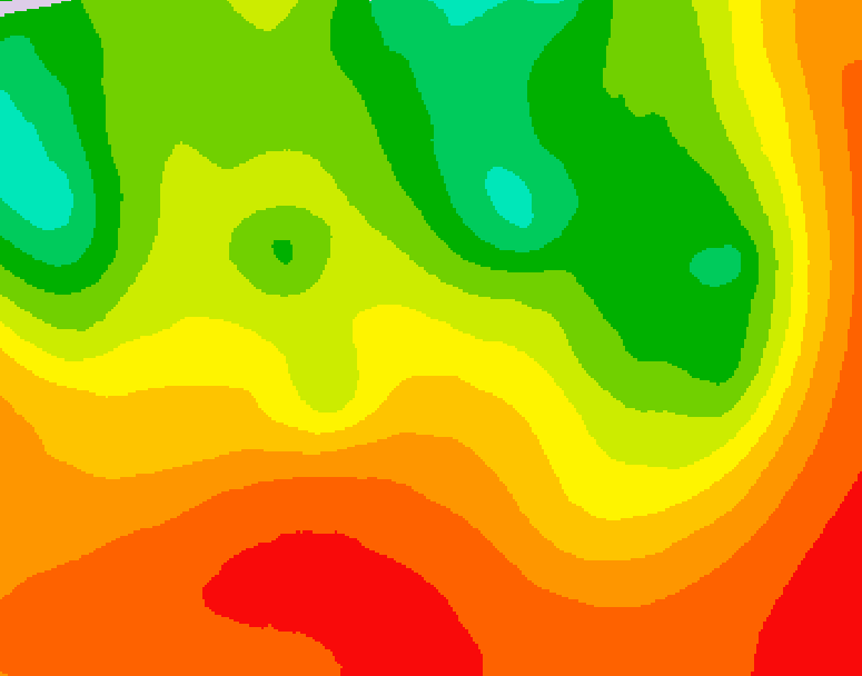 GDPS 500 millibar geopotential height 186 hour forecast chart for Canada based on 2026/07/11 0000Z data