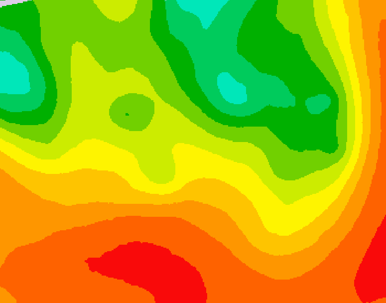 GDPS 500 millibar geopotential height 192 hour forecast chart for Canada based on 2026/07/11 0000Z data