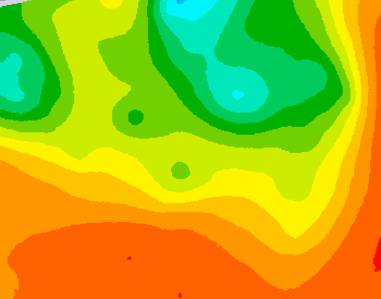 GDPS 500 millibar geopotential height 204 hour forecast chart for Canada based on 2026/07/11 0000Z data