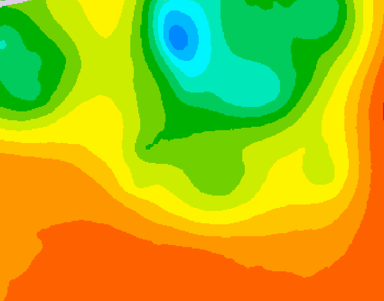 GDPS 500 millibar geopotential height 228 hour forecast chart for Canada based on 2026/07/11 0000Z data