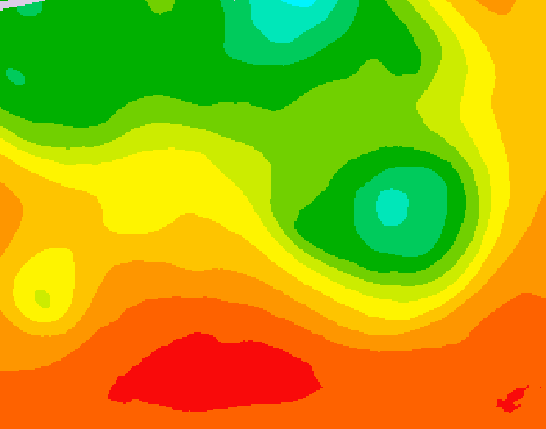 GDPS 500 millibar geopotential height 108 hour forecast chart for Canada based on 2026/07/11 1200Z data