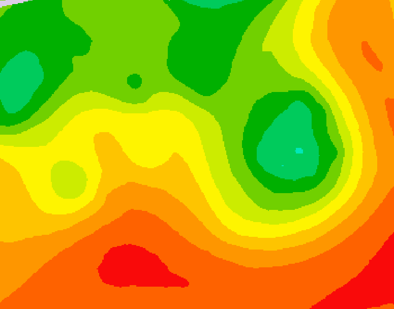 GDPS 500 millibar geopotential height 144 hour forecast chart for Canada based on 2026/07/11 1200Z data