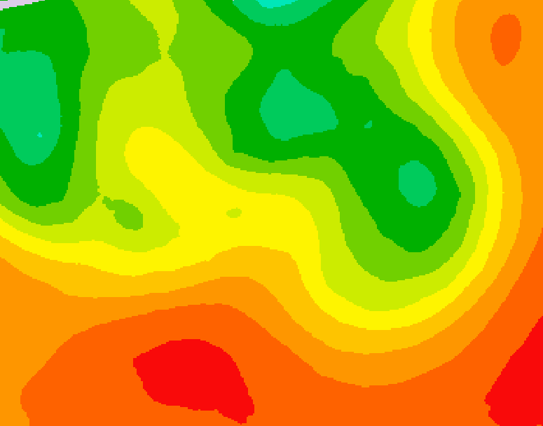 GDPS 500 millibar geopotential height 168 hour forecast chart for Canada based on 2026/07/11 1200Z data