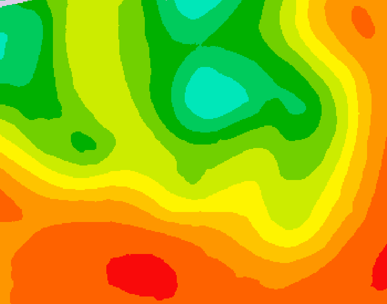 GDPS 500 millibar geopotential height 192 hour forecast chart for Canada based on 2026/07/11 1200Z data