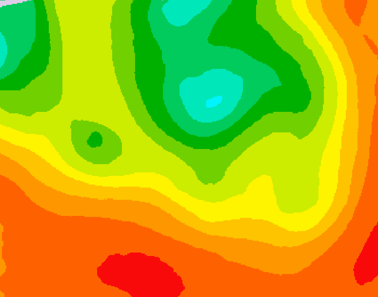 GDPS 500 millibar geopotential height 204 hour forecast chart for Canada based on 2026/07/11 1200Z data