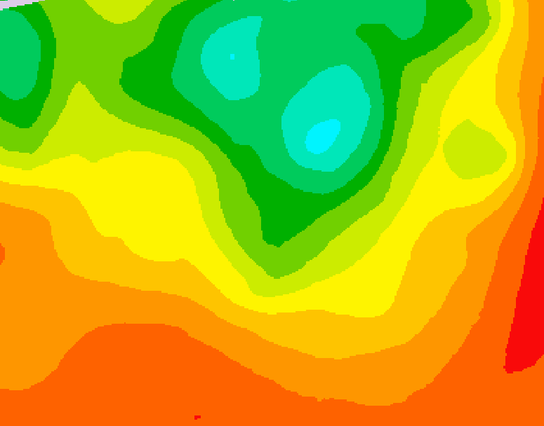 GDPS 500 millibar geopotential height 240 hour forecast chart for Canada based on 2026/07/11 1200Z data
