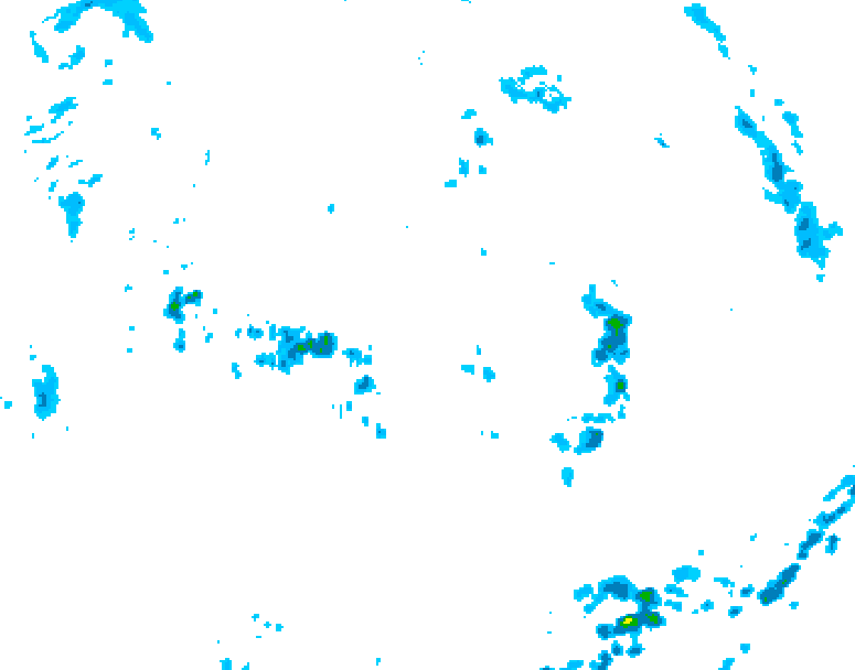 GDPS precipitation 054 hour forecast chart for Canada based on 2026/07/11 0000Z data
