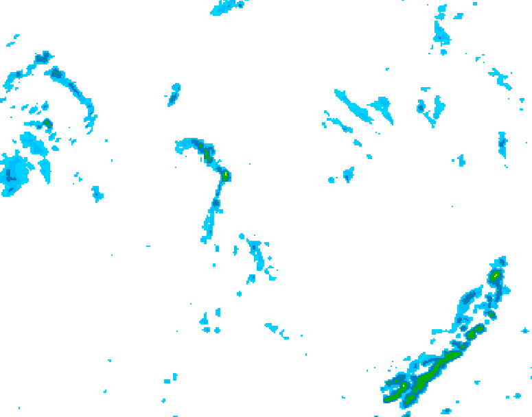 GDPS precipitation 198 hour forecast chart for Canada based on 2026/07/11 0000Z data