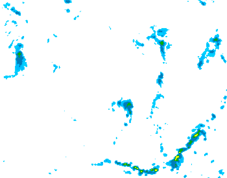 GDPS precipitation 240 hour forecast chart for Canada based on 2026/07/11 1200Z data