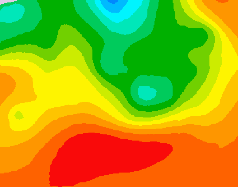 GDPS 500 millibar geopotential height 066 hour forecast chart for Canada based on 2026/07/12 0000Z data