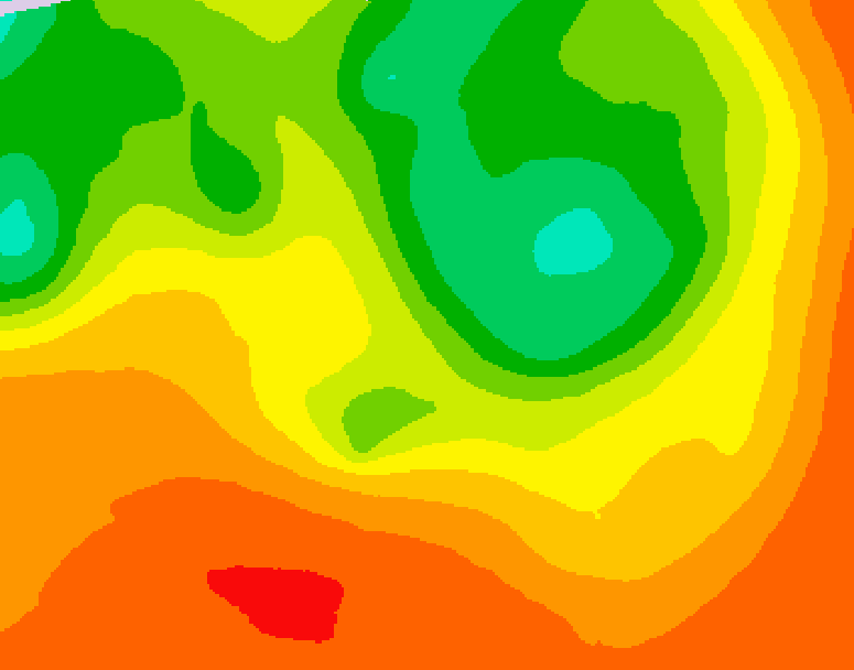 GDPS 500 millibar geopotential height 204 hour forecast chart for Canada based on 2026/07/12 0000Z data