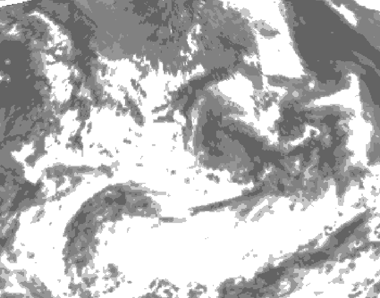 GDPS total cloud 060 hour forecast chart for Canada based on 2026/07/12 0000Z data