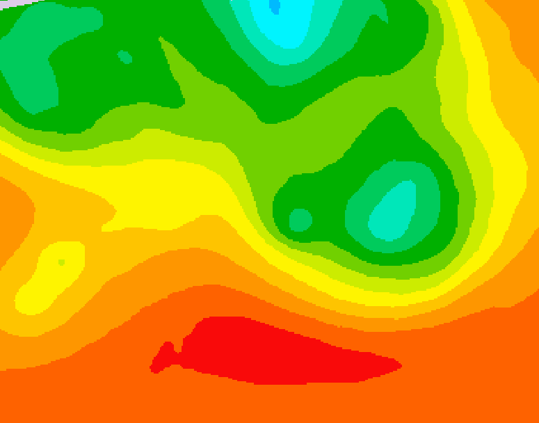 GDPS 500 millibar geopotential height 066 hour forecast chart for Canada based on 2026/07/13 0000Z data
