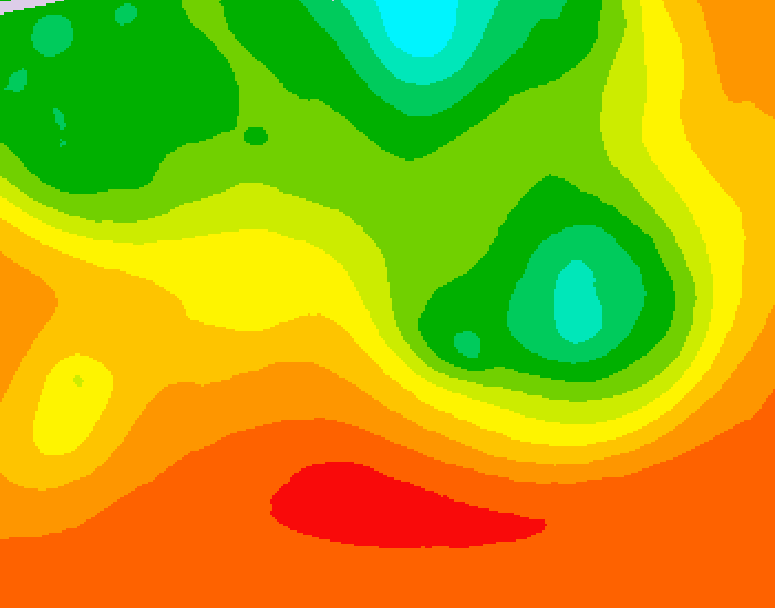 GDPS 500 millibar geopotential height 072 hour forecast chart for Canada based on 2026/07/13 0000Z data