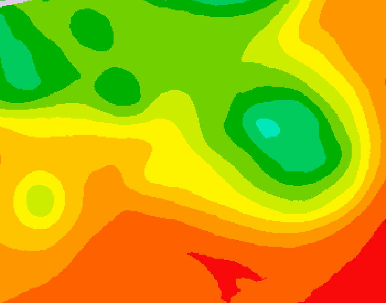 GDPS 500 millibar geopotential height 108 hour forecast chart for Canada based on 2026/07/13 0000Z data