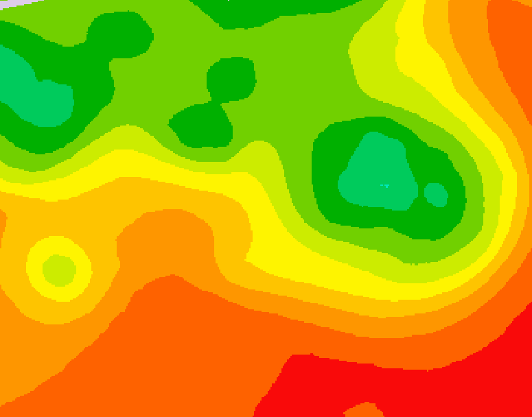 GDPS 500 millibar geopotential height 120 hour forecast chart for Canada based on 2026/07/13 0000Z data