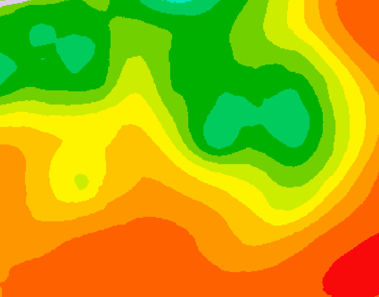 GDPS 500 millibar geopotential height 156 hour forecast chart for Canada based on 2026/07/13 0000Z data