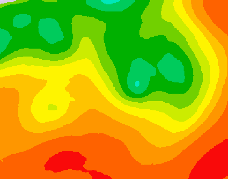 GDPS 500 millibar geopotential height 162 hour forecast chart for Canada based on 2026/07/13 0000Z data
