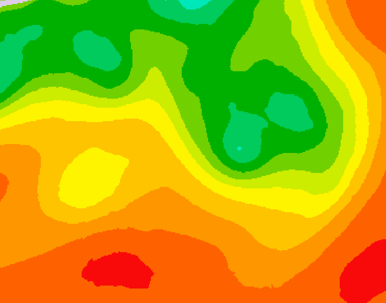 GDPS 500 millibar geopotential height 168 hour forecast chart for Canada based on 2026/07/13 0000Z data
