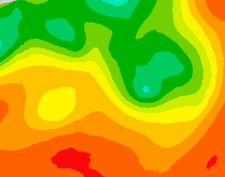 GDPS 500 millibar geopotential height 174 hour forecast chart for Canada based on 2026/07/13 0000Z data