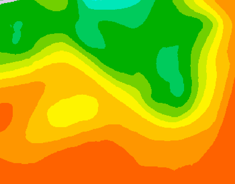 GDPS 500 millibar geopotential height 204 hour forecast chart for Canada based on 2026/07/13 0000Z data